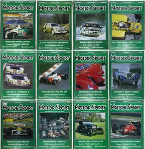 Motor Sport Magazine 1987. Choice of issues available - Imagen 1 de 26