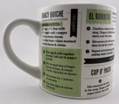 Taza Fred Grub - CENA PARA 1 - recetas de cena para microondas en la taza Foto 1 de 4