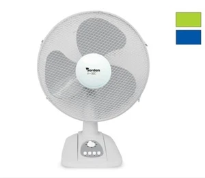 VENTILATORE DA TAVOLO SCRIVANIA 40 CM DIAMETRO TIMER 3 VELOCITÀ 40w - Foto 1 di 5