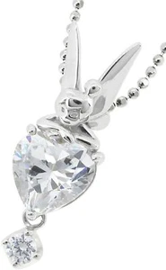 Collar Campana Corazón y Campana Plata 925 Peter Pan Disney Oficial - Imagen 1 de 4