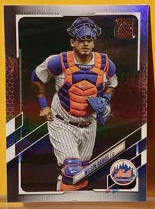Wilson Ramos Topps 2021 Series 1 #127 Rainbow Foil Parallels New York Mets - Picture 1 of 3