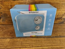 polaroid retro style wireless speaker