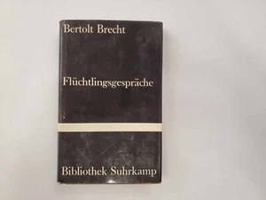 Bertolt Brecht Fluchtlingsgesprache hardcover Book - Picture 1 of 5