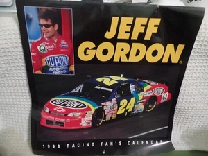 Jeff Gordon Dupont Racing Calendar, 1998-GOOD-Take a L@@K - Picture 1 of 4