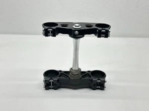 New 2024 KTM 450SXF Triple Clamp Tree Steering Steam OEM Black Dirt Bike SX-F - Picture 1 of 4