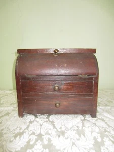 ANTICO MODELLO COMO RIBALTA ANTIQUARIATO MODELLINO PROTOTIPO PORTAGIOIE - Foto 1 di 11