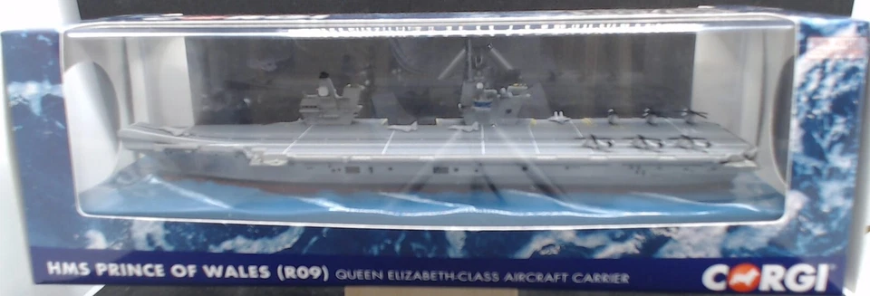 PORTAAVIONES CORGI ESCALA 1:1250 CC75001 HMS PRÍNCIPE DE GALES R09 Foto 1 de 1