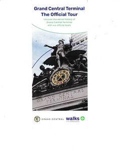 Grand Central Tour Promo Brochure 4" x 9" opens 12" x 9" 2023 - Picture 1 of 3