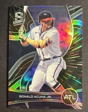 Ronald Acuna Jr.- 2022 Panini Chronicles Spectra Hyper Prizm /75- Atl Braves