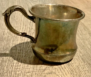 WR Bicchiere bambino piccolo placcato argento quadruplo New York 210 - Foto 1 di 3