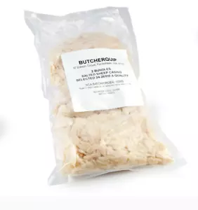 Natural Sheep Casings 24/26mm (180m) Home Butcher / Hunter / Sausage Maker - Foto 1 di 1