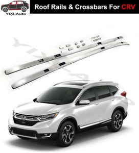 2pcs Fit for Honda CRV CR-V 2017-2021 roof rails Roof Rack Side Rail Bars - Picture 1 of 10