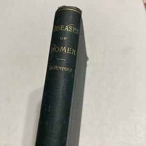 1889 Diseases Of Women: A Manual Of Non Surgical Gynecology F H Davenport - Picture 1 of 9