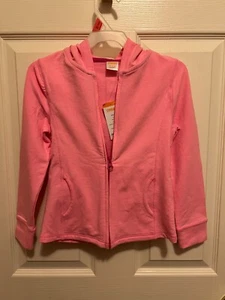 Gymboree Girls Pink Size Small (5-6) Active Athletic Hooded Zip Jacket NWT - Picture 1 of 12