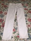 Karen Kane Zuma Crop White Twill Stretch Skinny Jeans -NWT  $118 Size 10 (T)