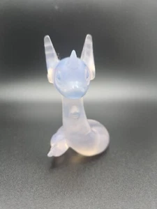 Dragonair Dragon Type Pokemon Pink Opalite Crystal Carving Gemstone Display USA - Picture 1 of 4