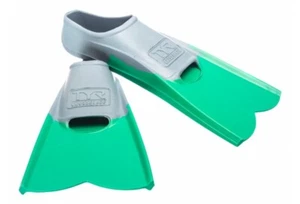 TYR Crossblade Training Fins - Small/Dark Grey/Green Sz US 5-7 Eur 38-39 - Picture 1 of 5
