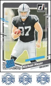 2023 Donruss Michael Mayer Rookie RC Las Vegas Raiders #361 - Picture 1 of 2