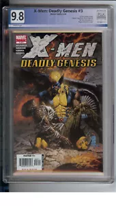 X-MEN DEATHLY GENESIS #3 PGX 9,8 - Imagen 1 de 2