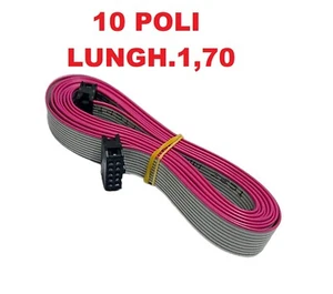 CAVO FLAT 10 POLI PER STUFA A PELLET LUNGHEZZA CAVO 1,70 CM - Imagen 1 de 1