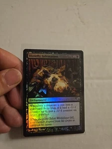 Blowfly Infestation FOIL Shadowmoor NM Black Uncommon - Picture 1 of 3