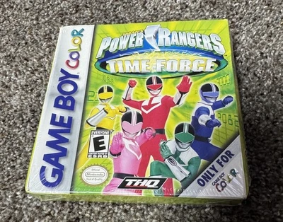 Power Rangers Time Force (Nintendo Game Boy Color, 2001) Factory Sealed  - Image 1 of 4