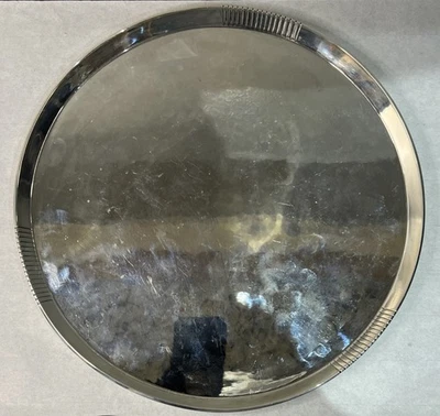 Georg Jensen Denmark Vintage Sterling Silver Tray Platter 202b 24.2oz rare - Image 1 of 4