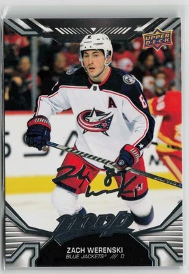 2022-23 Upper Deck MVP #146 Zach Werenski Silver Script - Image 1 of 2
