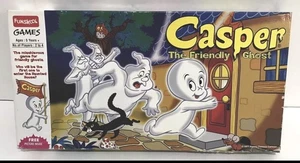 Casper il fantasma amichevole 1988 gioco Funskool nuovo vecchio stock non perforato - Foto 1 di 8