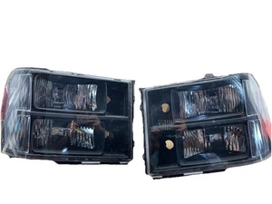 Par de faros halógenos #P2 FIT 07-13 GMC SIERRA 1500/07-14 2500/3500HD DRL - Imagen 1 de 4