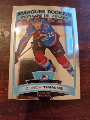 Connor Timmins OPC Platinum Rookie Colorado Avalanche 2020-2021  - Image 1 of 2