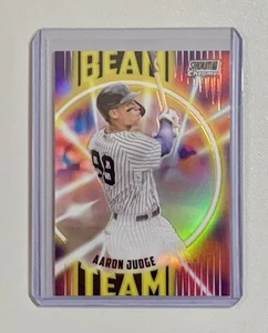 Aaron Judge 2022 Topps Stadium Club Chrome Beam Team Refractor #BT-12 - Picture 1 of 2