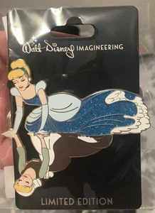 WDI Cenicienta Reflections LE Pin 300 D23 2022 Trapos Brillo Princesa MOG Perfil - Imagen 1 de 1