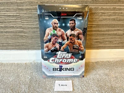 2024 Topps Chrome Boxing Hobby Box - In Hand - Brand New - Sealed