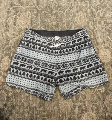 Rare Men’s Chubbies Mountain Bear Design Winter Fall Fleece Shorts 5.5” Size XL - Изображение 1 из 4