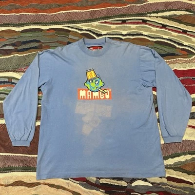 Camiseta de Colección 1997 Mambo Manga Larga Camiseta Hecha en Australia Para Hombre Talla S Foto 1 de 4
