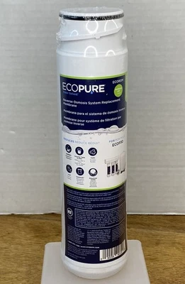 EcoPure ECOROM Reverse Osmosis Under Sink Replacement Water Membrane For ECOP30 - Image 1 of 4