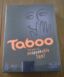 Taboo The Game of Unspeakable Fun New Sealed Family Board Game - Picture 1 of 3