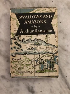 Swallows and Amazons By Arthur Ransome - 1953 Hardback - Foto 1 di 19
