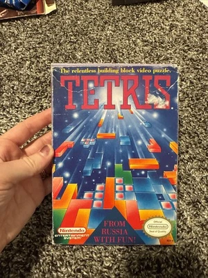 Tetris NES Nintendo Entertainment System With Box And Case - Image 1 of 4
