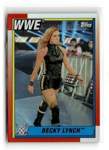 2021 Topps Heritage WWE - Becky Lynch #98 Rainbow Foil - Picture 1 of 2