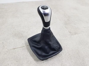 MERCEDES C-CLASS S205 14-17 MANUAL GEAR SELECTOR KNOB & LEATHER GAITER COVER - Picture 1 of 14