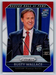Rusty Wallace 2016 Prizm Red White & Blue Prizm