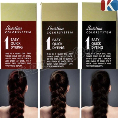 BOSSTINA Color System 2-In-1 Self Dye Hair Color Change JUST 5 MIN Easy & Guick - Image 1 of 4
