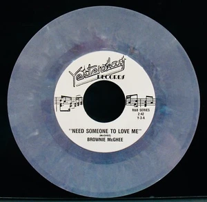 THE FIDELITONES -BROWNIE McGHEE~R&B - Soul - Doo Wop 45~Near Mint~Colored Wax - Foto 1 di 3