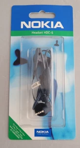 Nokia Original Blue Handsfree HDC-5 For 3210 3310 3330 8210 8850 8890 + - Afbeelding 1 van 2