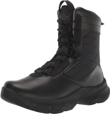 UNDER ARMOUR MENS Black Stellar G2 8" Tactical Boot 3024946-001 - Image 1 of 4