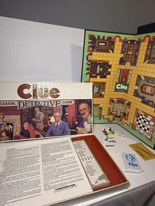 Juego de mesa clásico detective vintage Clue Parker Brothers 1986 2 - Imagen 1 de 13