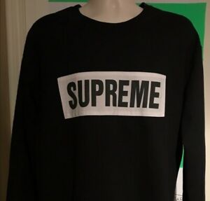 Supreme Regular Crewneck Sweaters Size XL for Men for sale | eBay
