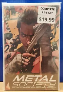 METAL SOCIETY #1-5 (IMAGE) TOP COW/ KAPLAN/ COMPLETE/ VF-NM - Picture 1 of 1